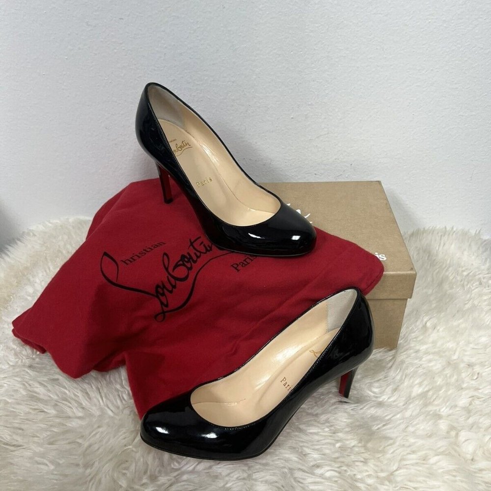 NIB Christian Louboutin SIMPLE 85 Pump So Kate Pigalle Follies Iriza Heels 36.5